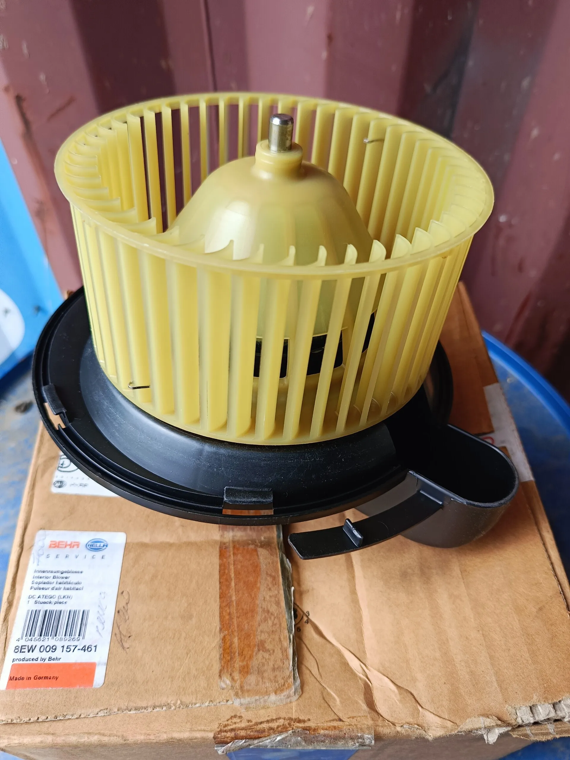 Электродвигатель отопителя с вентилятором Мерседес-Бенц Атего