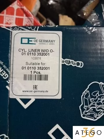 Ремонтная гильза блока цилиндров 97 мм OE Germany — для двигателей Mercedes, Claas