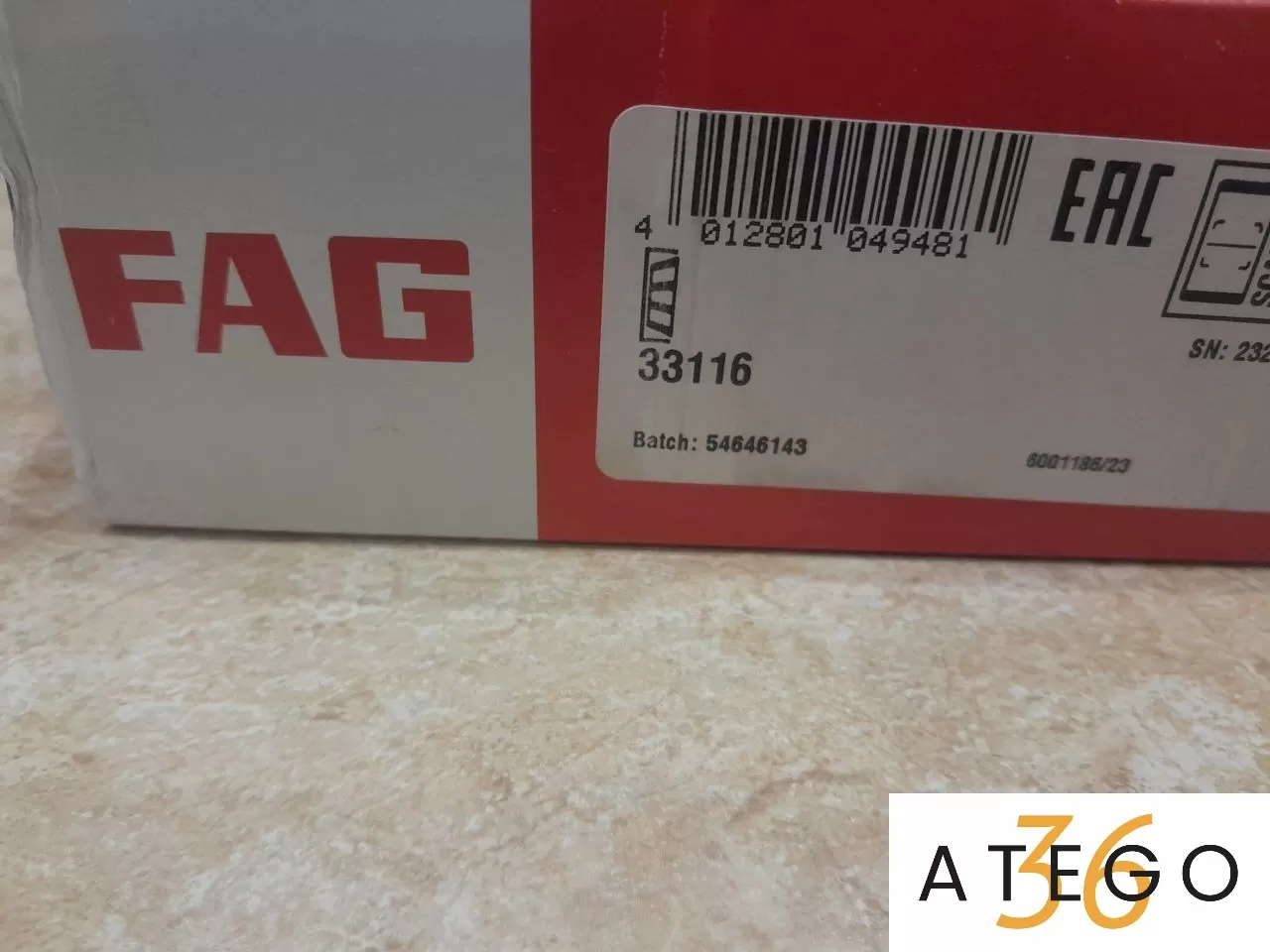 33116 подшипник задней ступицы Mercedes-Benz 1218