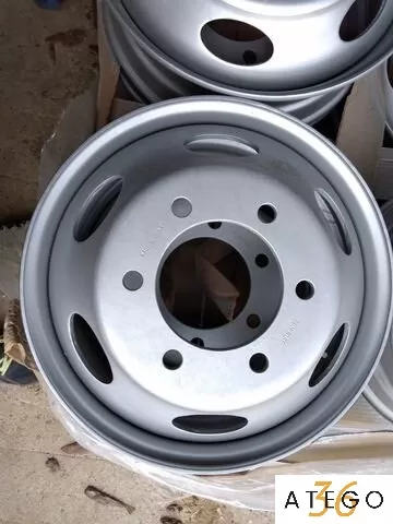 Диск колесный R19.5 для ПАЗ и Газон-Некст. Штампованный, новый