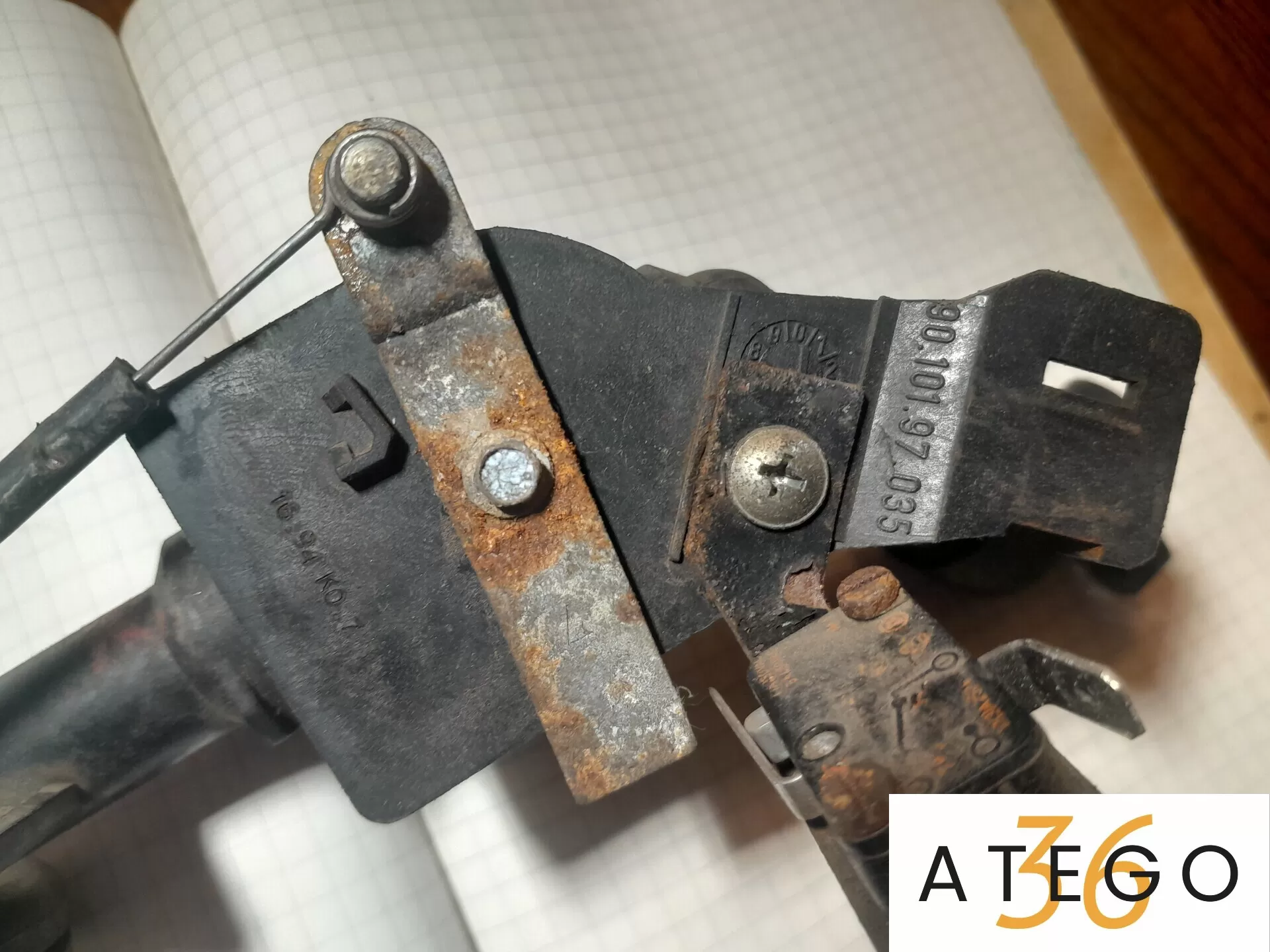 кран печки Мерседес-Бенц Варио 