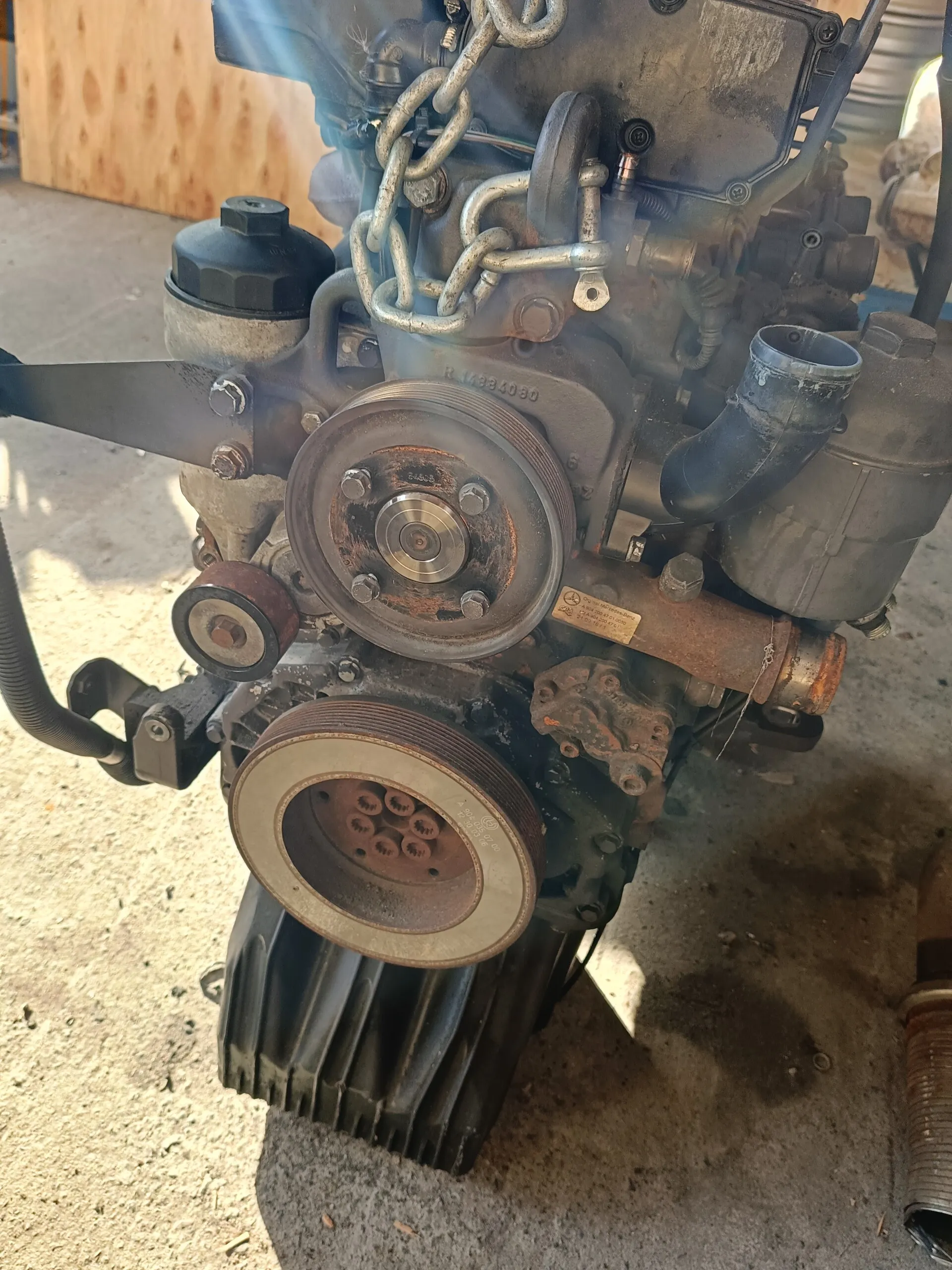 двигатель OM904LA Евро-3 Мерседес-Бенц Варио