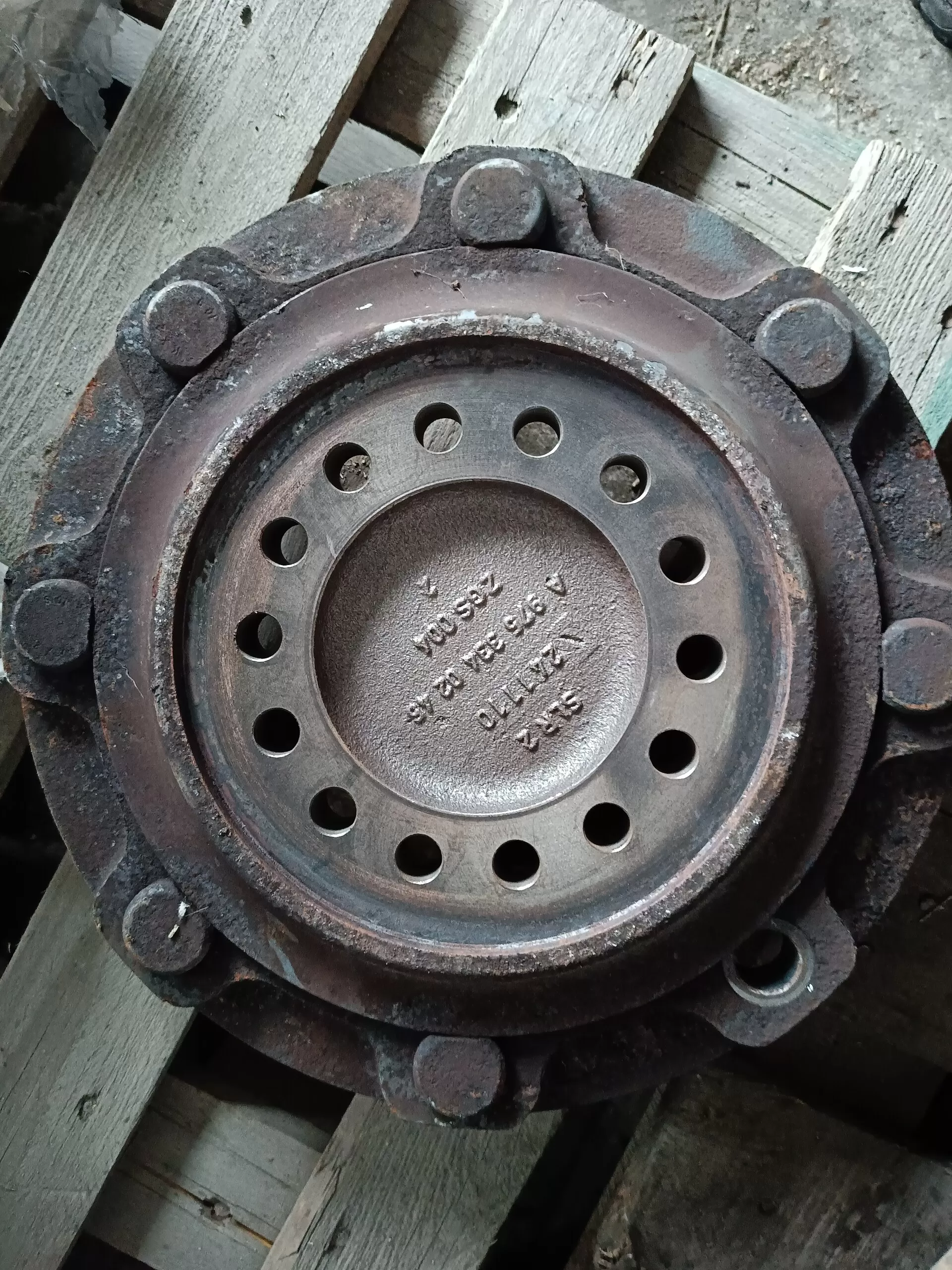 фланец передней ступицы Атего-1224  A9753340245