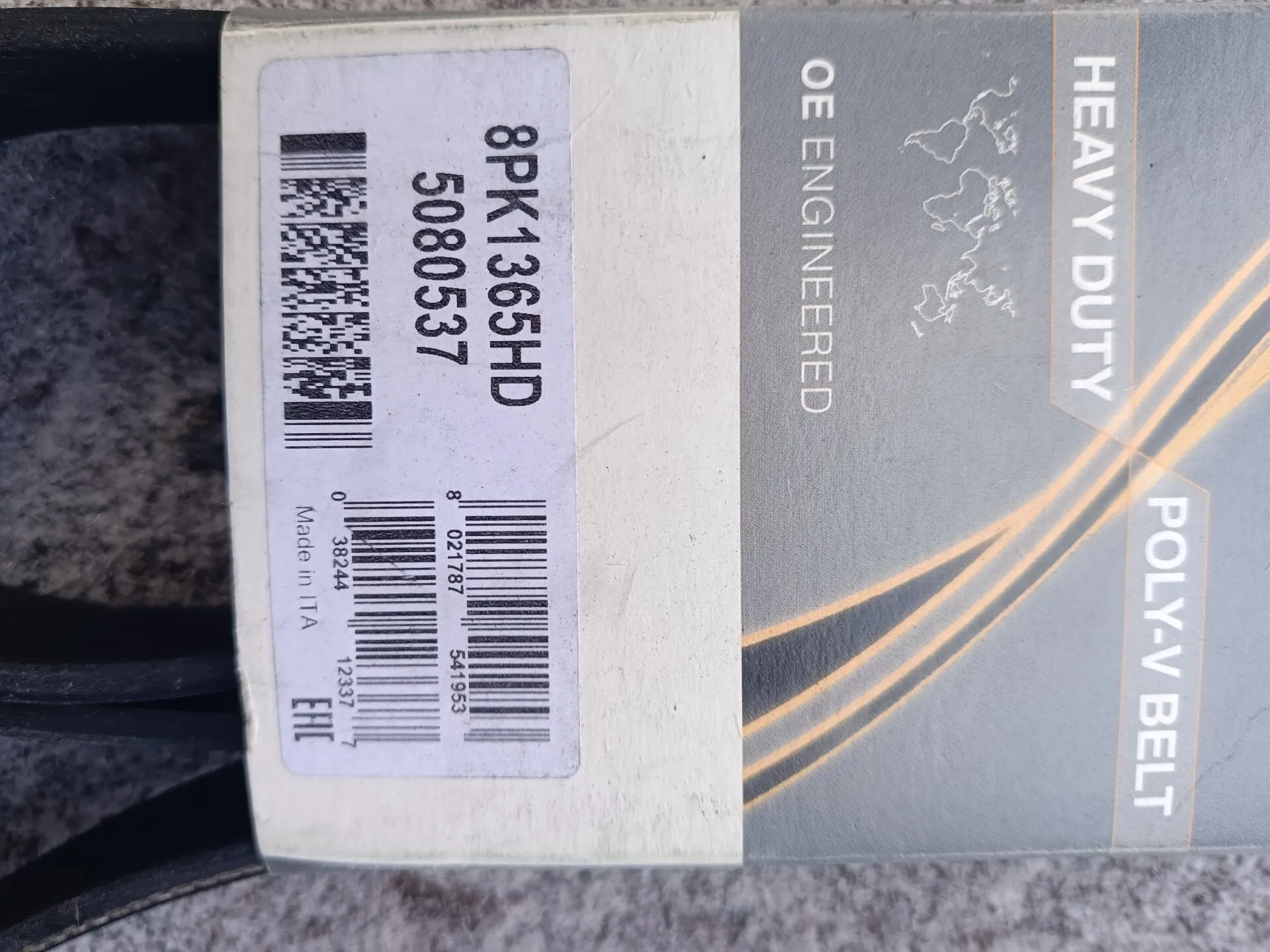 8PK1365HD ремень поликлиновый