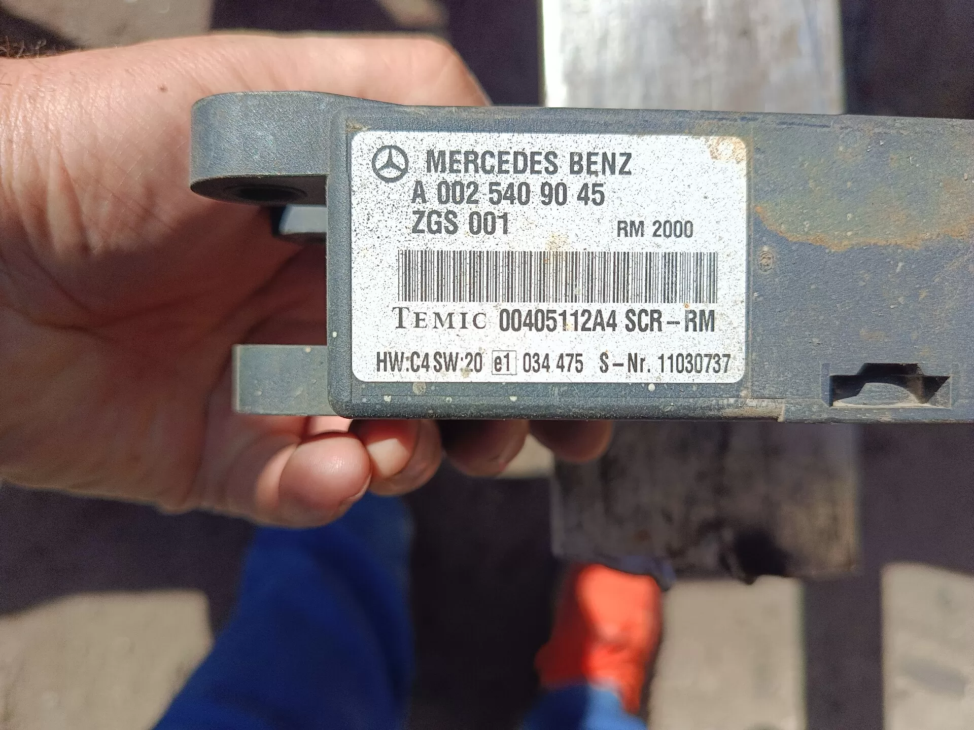 Блок управления SCR A0025409045